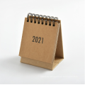 2021 Desk Mini Calendar Paper Protable Desk Accessories Planning School Office Supplies Presented